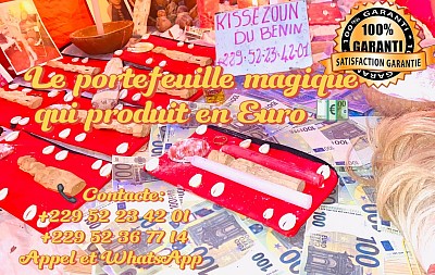 LE PORTEFEUILLE MAGIQUE QUI PRODUIT EN EURO